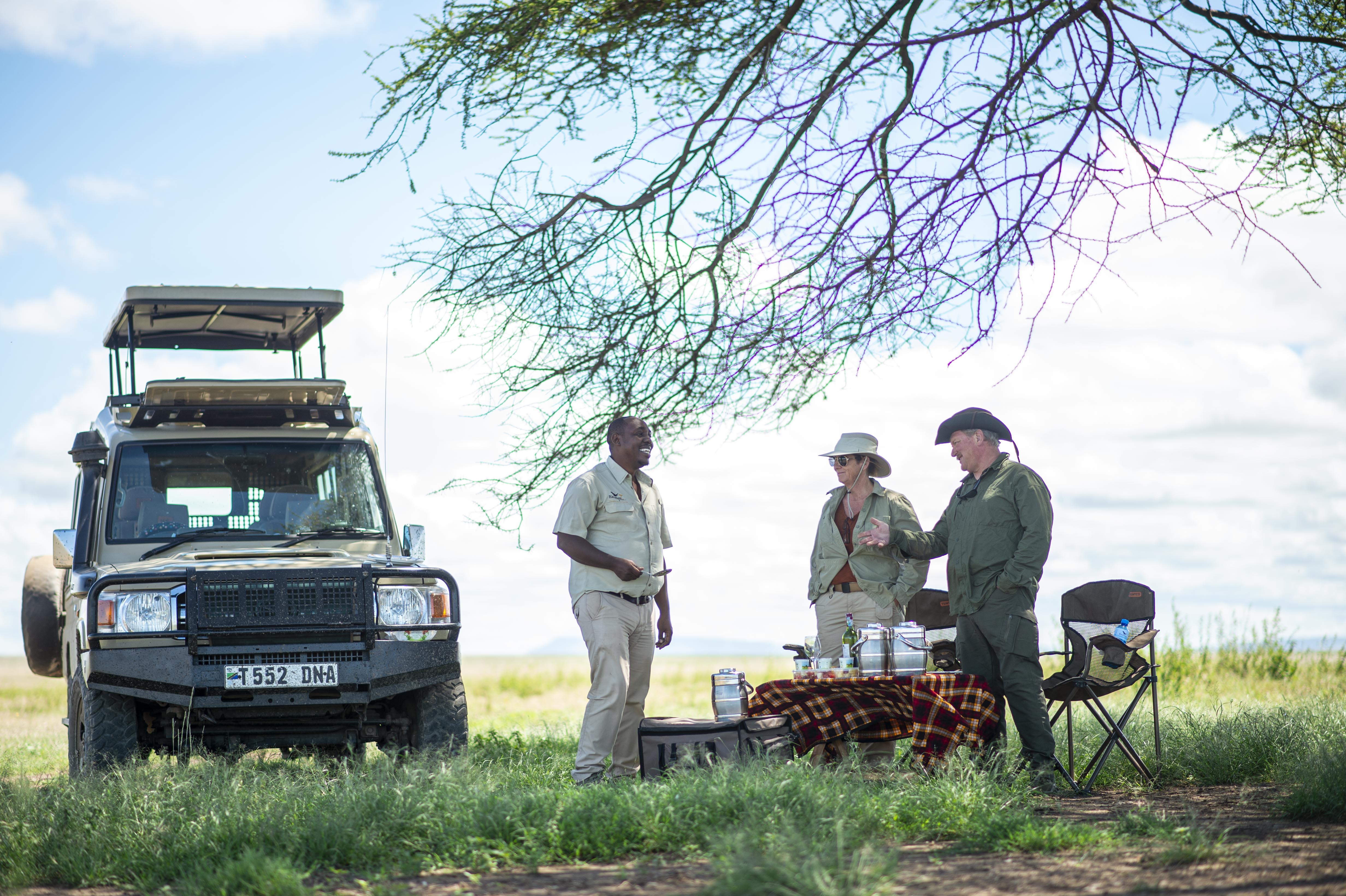 Meal after horseriding